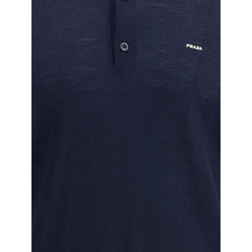 Prada Virgin wool polo Sweater